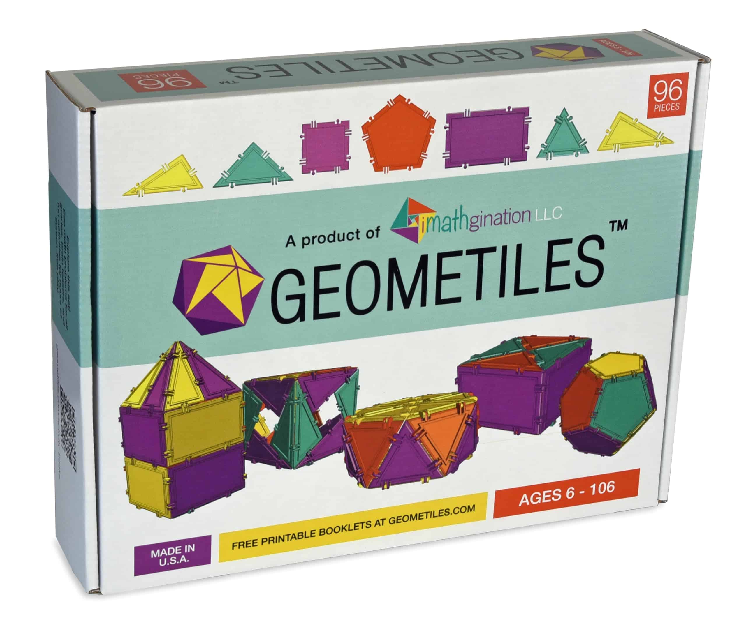 Set de Construcción Geometiles 3D para Aprender - Imagen 3