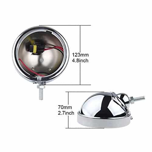 Faros de Niebla LED de 4.5 Pulgadas HOZAN Cromados 4-1/2 - Imagen 5