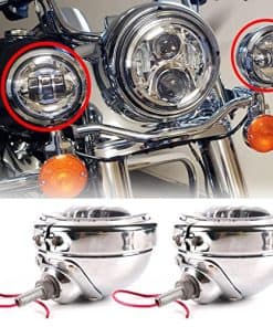 Faros de Niebla LED de 4.5 Pulgadas HOZAN Cromados 4-1/2