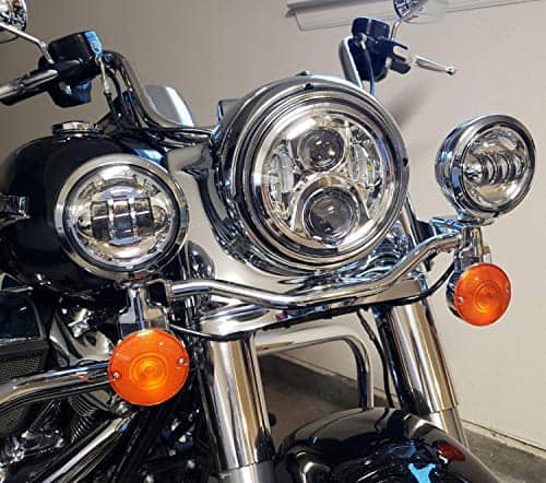 Faros de Niebla LED de 4.5 Pulgadas HOZAN Cromados 4-1/2 - Imagen 7