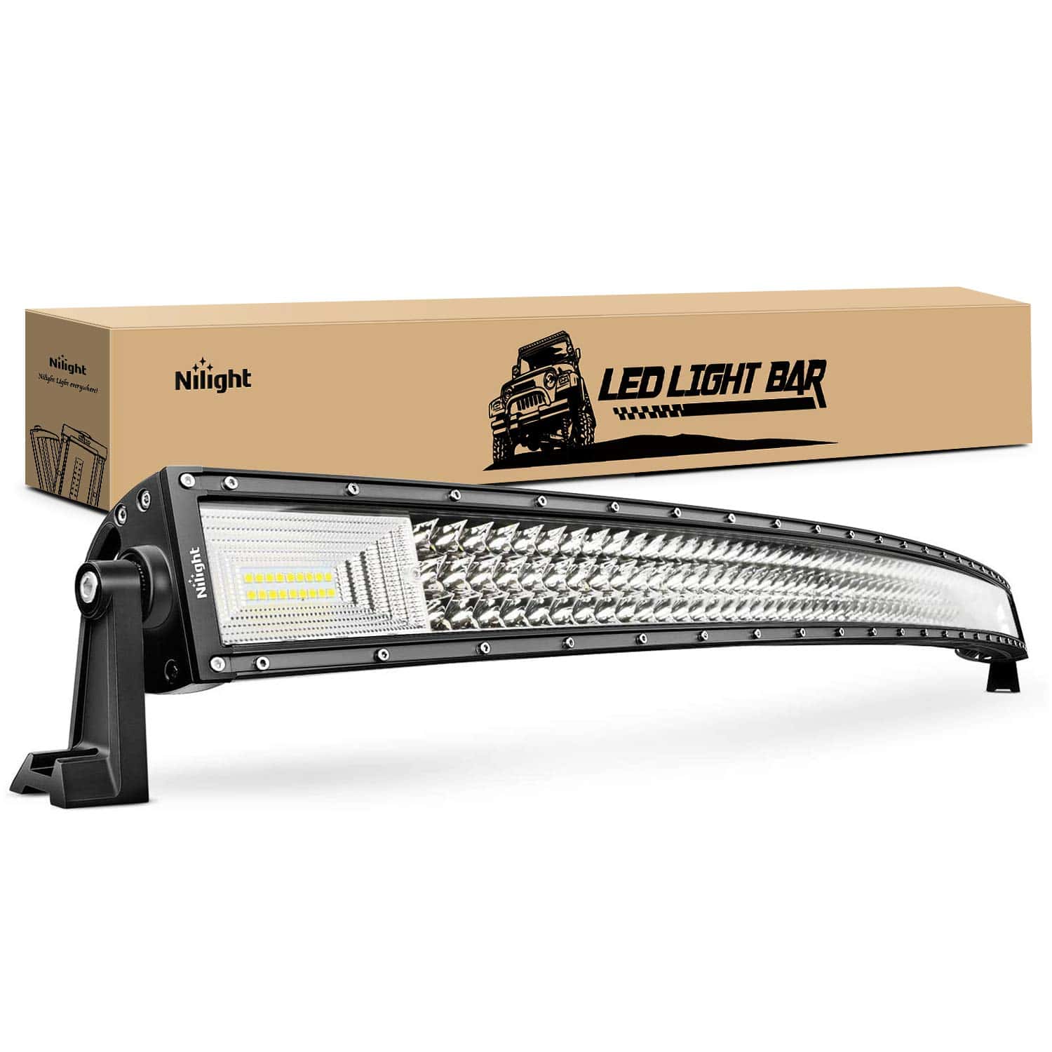 Nilight - 18015C-A Barra de Luz LED, 52 Pulgadas, 783W,
