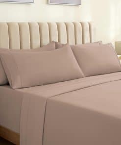 Juego de sábanas de 6 piezas LuxClub con bolsillos