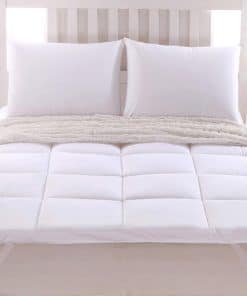 Colchoneta/Topper de Microfibra 100 por ciento Plush de 2