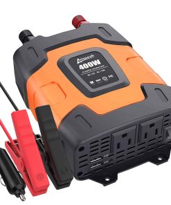 Inversor de corriente Ampeak 400W 4.8A Dual Puertos USB 2