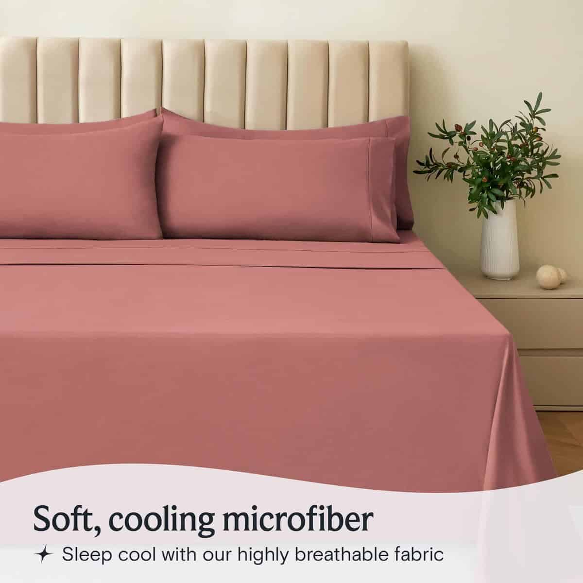 Juego de Sábanas de Lujo LuxClub de 6 Piezas para Cama - Imagen 4