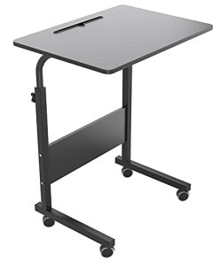 Mesa rodante para portátil ajustable en altura de 23.6