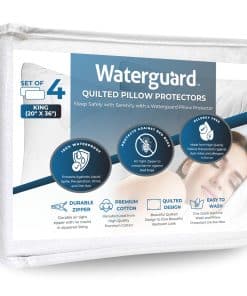 Protectores de Almohada Impermeables Waterguard Acolchados,