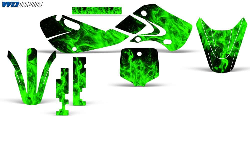 Kit de gráficos de calcomanías para motocicletas de tierra - Imagen 3