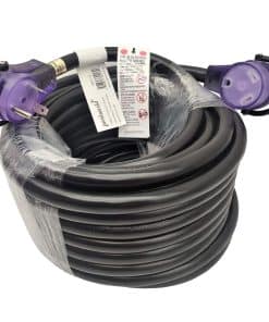 Cable de extensión para RV 30A con asa, Camper 30amp TT-30P