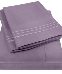 Juego de Sábanas California King 1500 -Plum