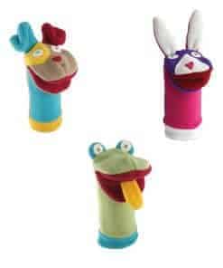 Colección de Marionetas de Mano Cate and Levi Pets - Set de