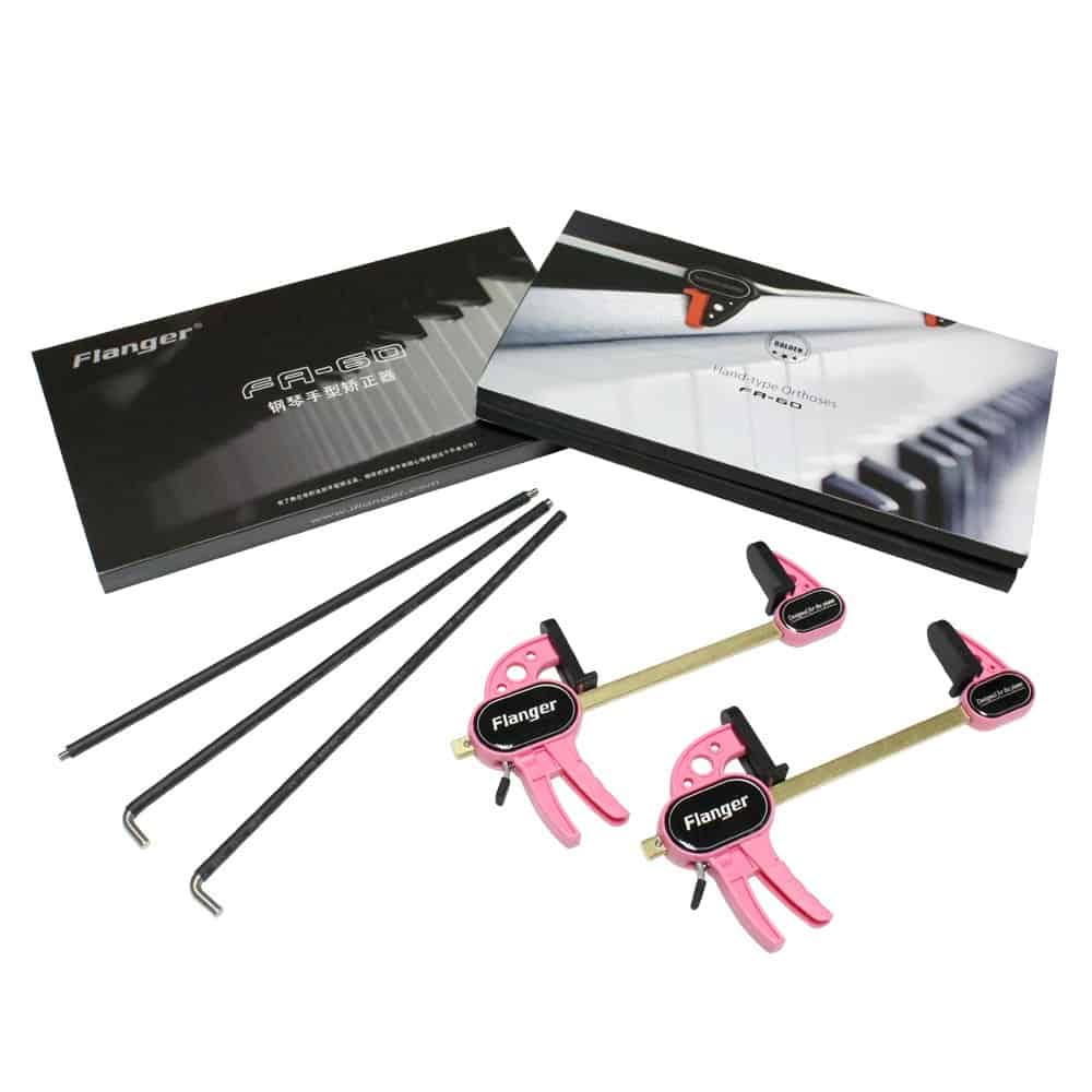 Piano Hand Orthoses, Exercitador de muñequeras de acero - Imagen 4