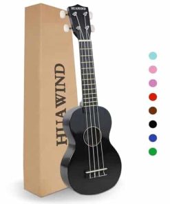 HUAWIND 21 Pulgadas Soprano Ukulele para Principiantes,