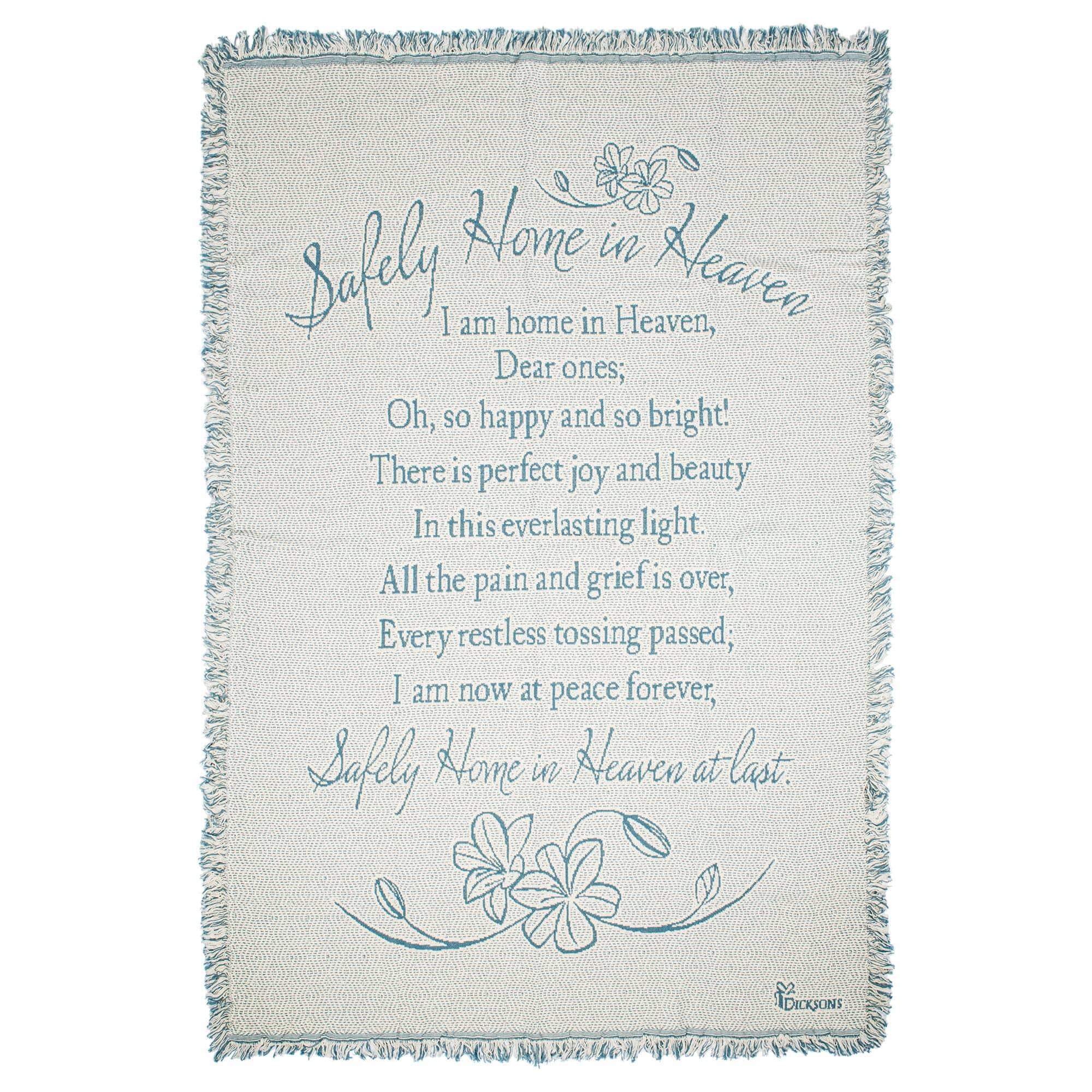 Manta de tapiz Dicksons The Master's Touch On Jean Memorial