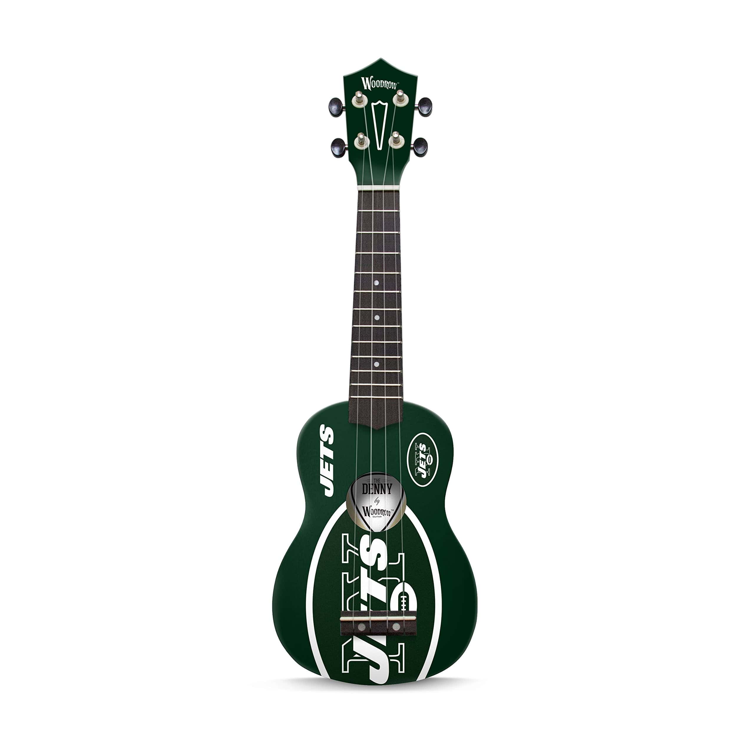 Ukelele New York Jets de The Sports Vault con diseño de