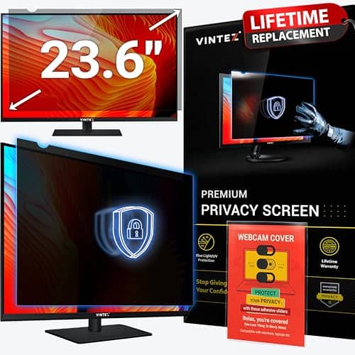 Filtro de privacidad de pantalla de computadora VINTEZ de