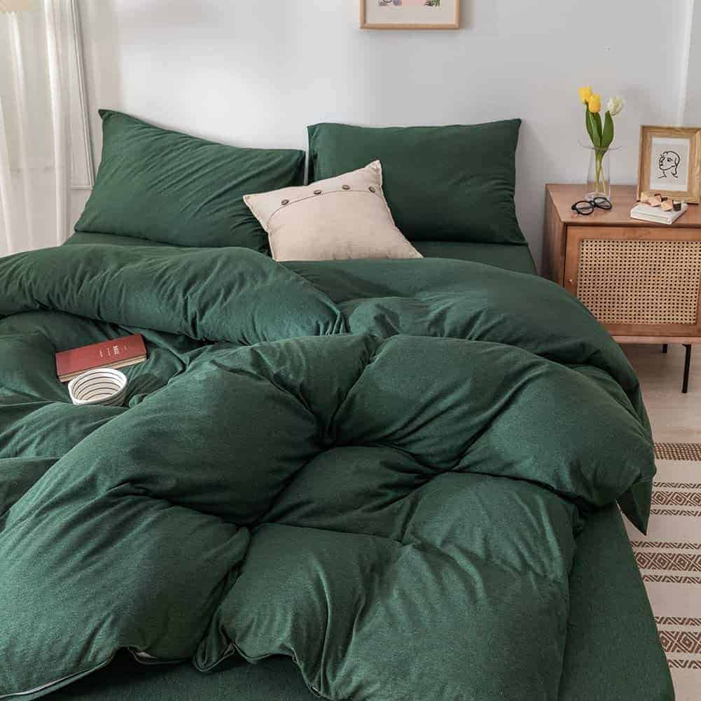 Set de Funda Nórdica de Jersey Knit de Algodón 100% Tipo - Imagen 4