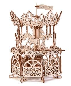 Rompecabezas de madera Wood Trick, Caballo de Carrusel -