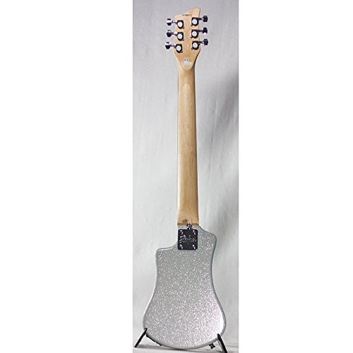 Guitarra de viaje Hofner Shorty Limited con funda - Plata - Imagen 3