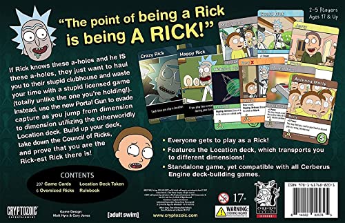 Cryptozoic Entertainment Rick & Morty Deckbuilding Game - Imagen 5