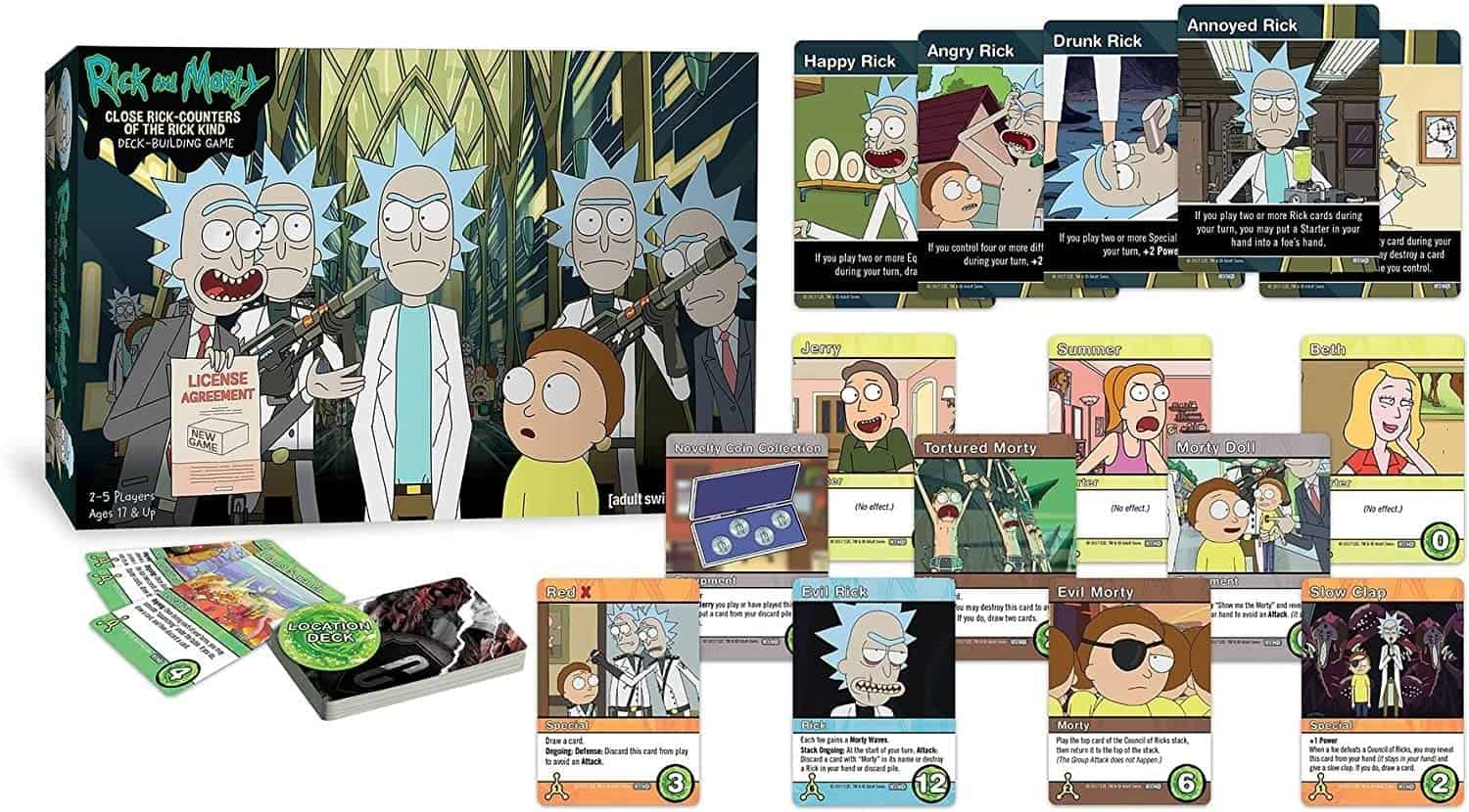 Cryptozoic Entertainment Rick & Morty Deckbuilding Game - Imagen 4