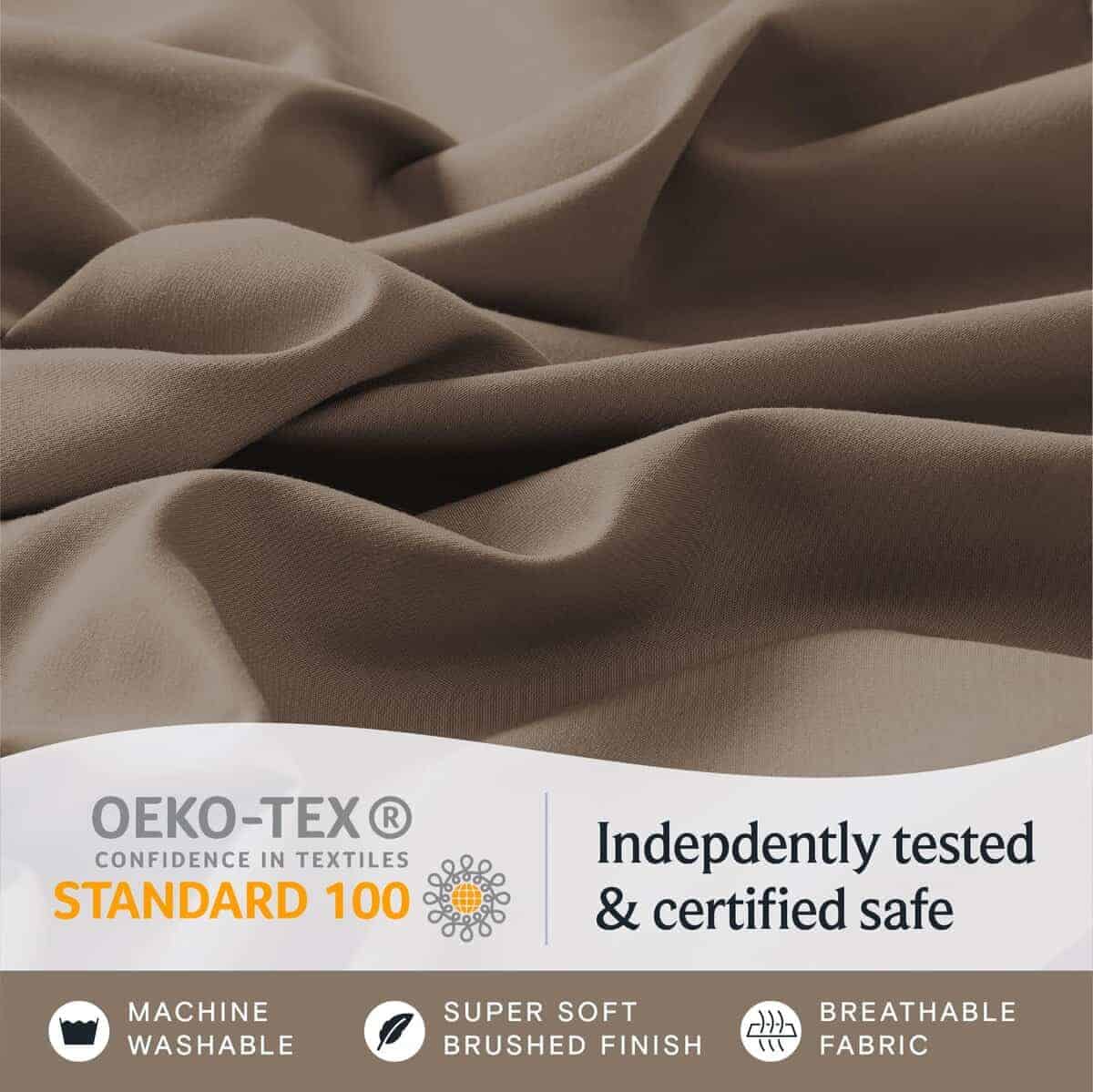 Juego de Sábanas de 4 Piezas LuxClub para Cama Completa, - Imagen 6