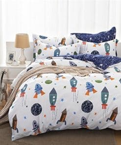 Juego de Ropa de Cama para Niños Tamaño Individual 100%