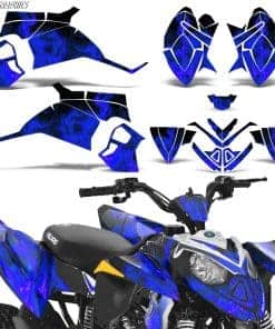 Kit de gráficos de calcomanías para ATV Compatible con