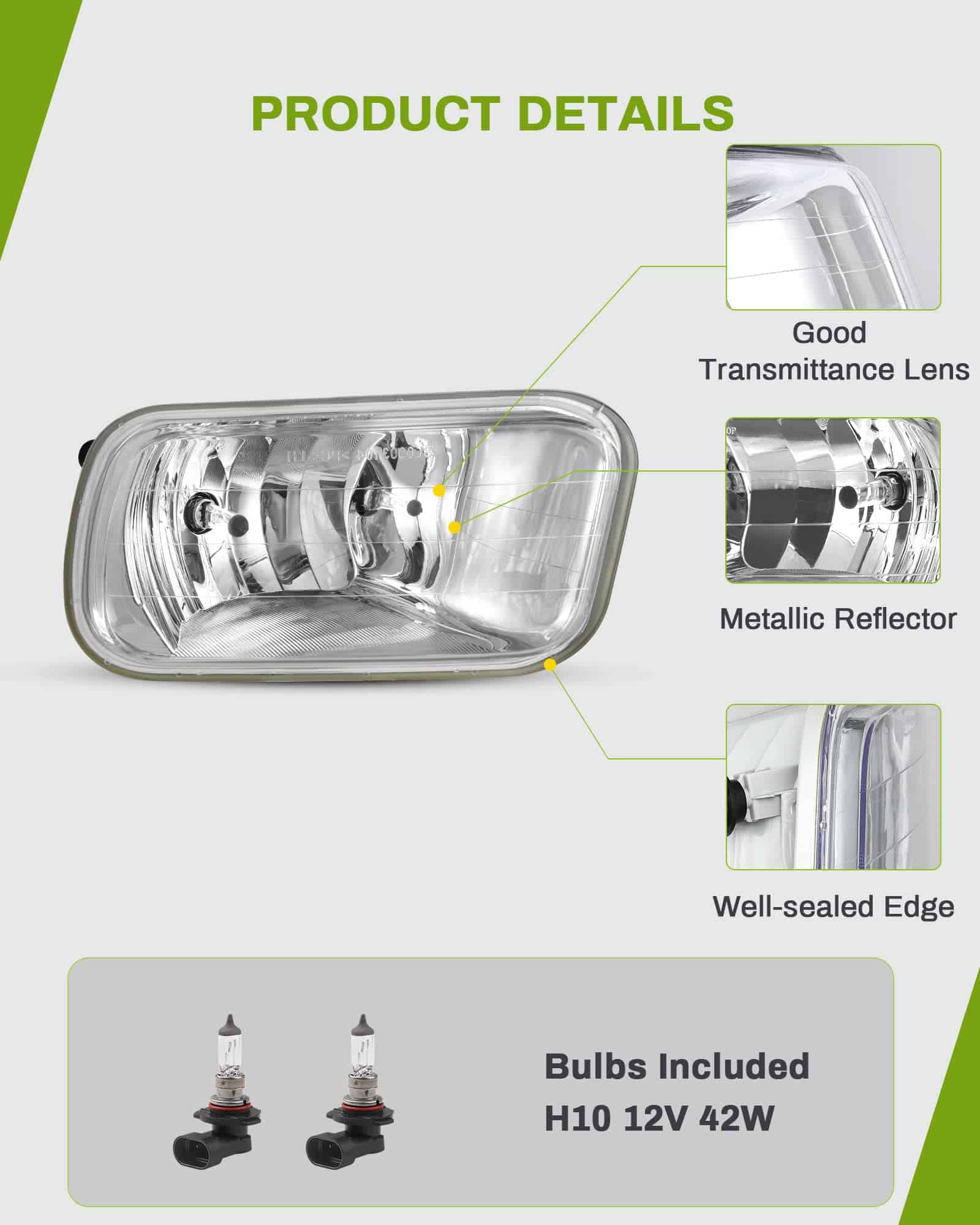 Luces antiniebla AUTOSAVER88 compatibles con Dodge Ram 1500 - Imagen 5