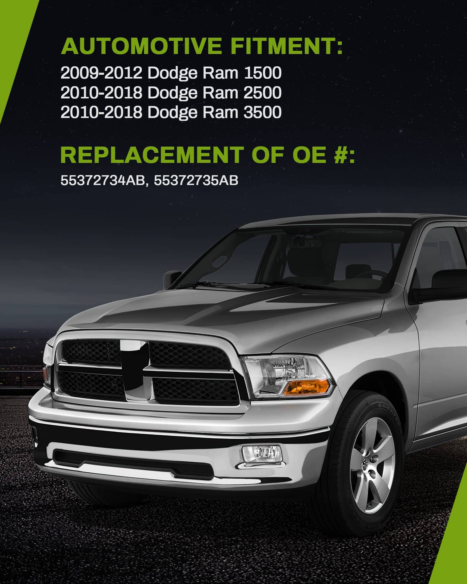 Luces antiniebla AUTOSAVER88 compatibles con Dodge Ram 1500 - Imagen 8