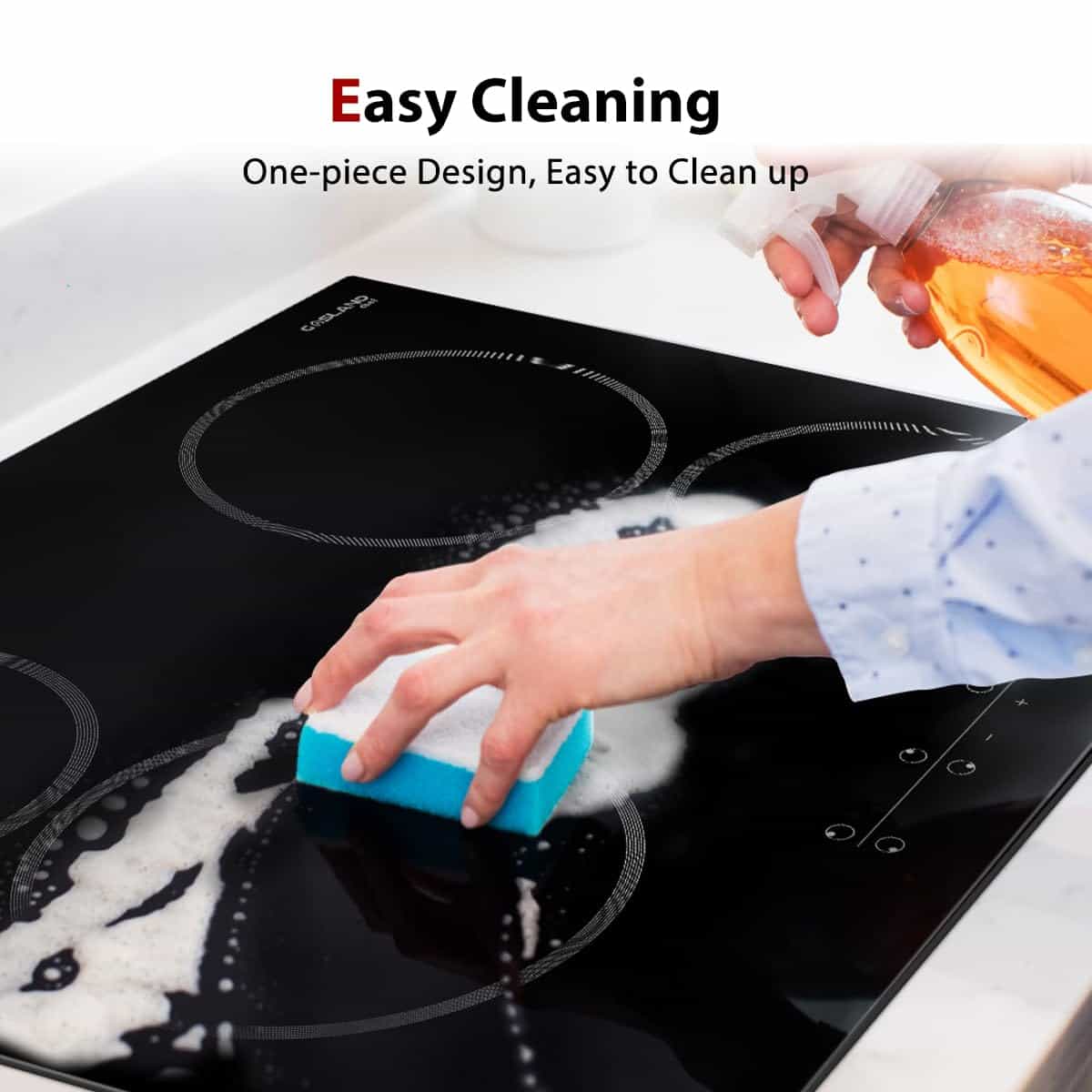 GASLAND Chef 24 Pulgadas Placa de Cocina Eléctrica 4 - Imagen 7