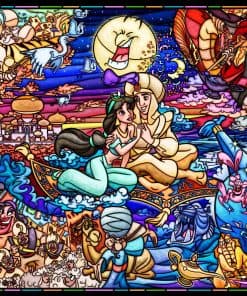 Rompecabezas Aladino Historia Pura Blanca de 1000 Piezas