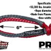 Bubba Rope Gator-Jaw Pro Synthetic Soft -Rojo y Gris