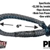 Bubba Rope GatorJaw Soft Shackle (Pro resistencia a la