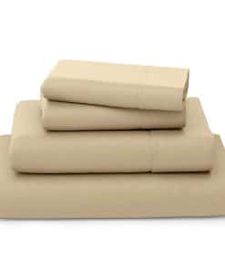 Juego de Sábanas de Bambú de Lujo de Cosy -Beige