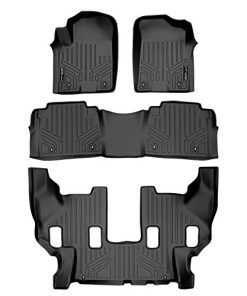 Juego de Alfombrillas MAXLINER de 3 Filas Color Negro para