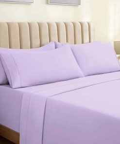 Juego de Sábanas LuxClub 6 PC King, Transpirables, con