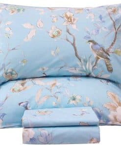 Juego de Sábanas de Flores Queen Size - Juego de Sábanas de