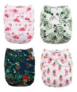 Paquete de 4 pañales de tela The Hollywood Hotel con 4