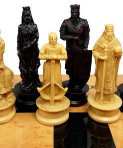 HPL Juego de ajedrez de los tiempos medievales Cruzadas Rey