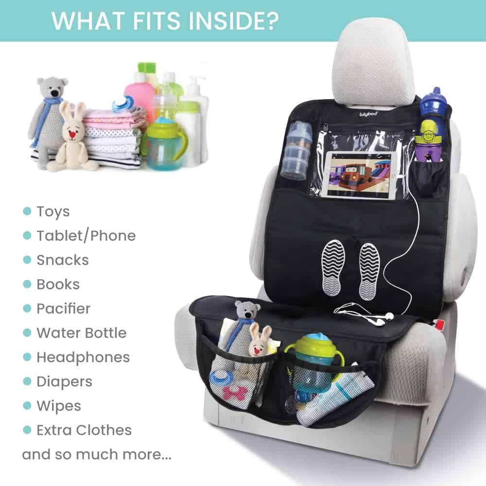 Organizador de Asiento de Auto Lulyboo para Silla de Bebé - - Imagen 6