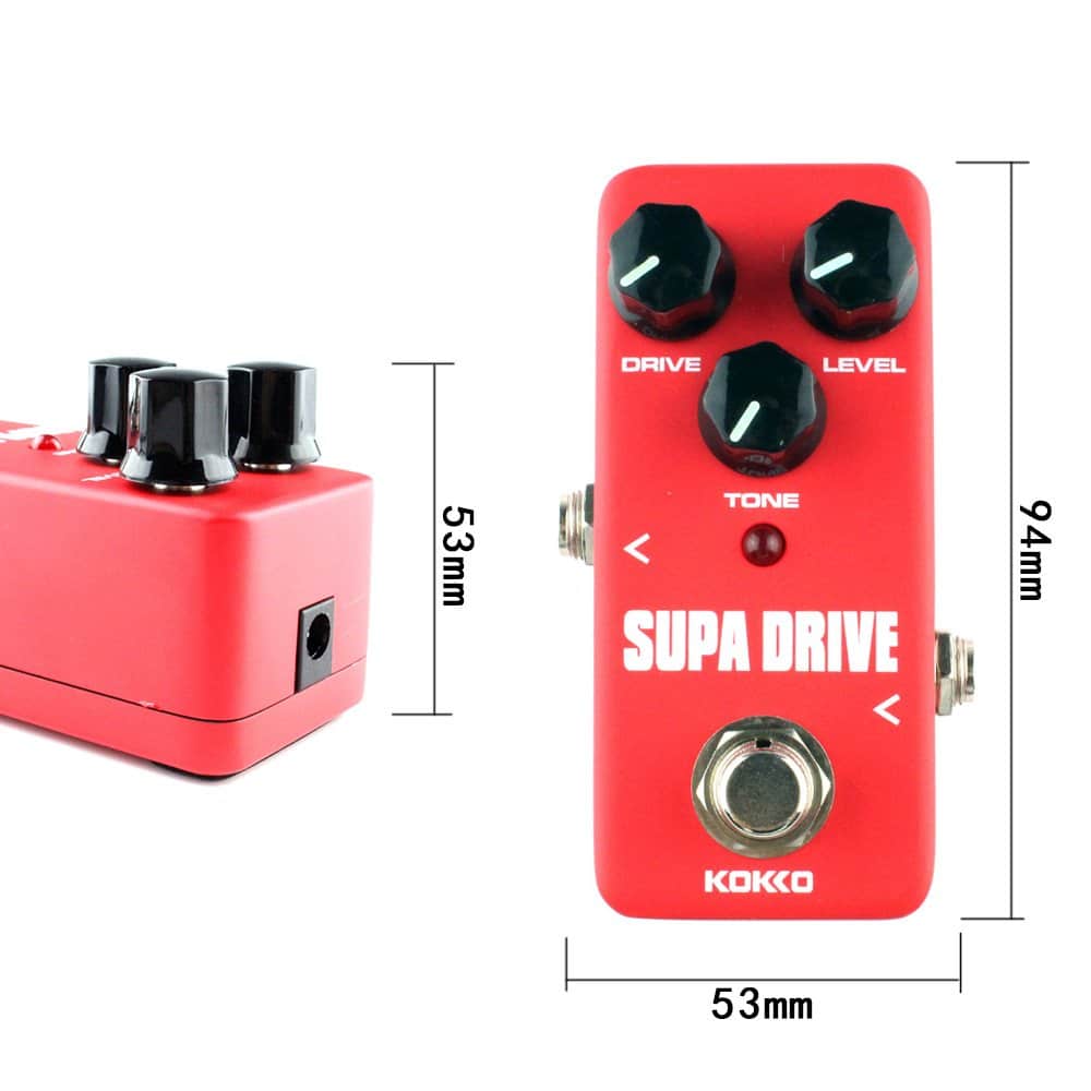 Pedal de Efecto para Guitarra Mini Supa Drive - Sonido de - Imagen 4