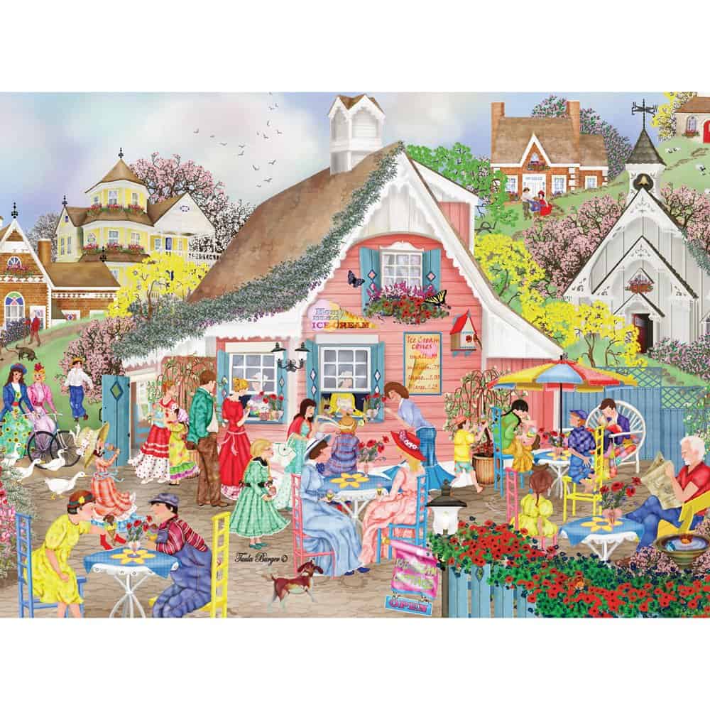 Puzzle de 1000 Piezas para Adultos - Cabaña de Helados -