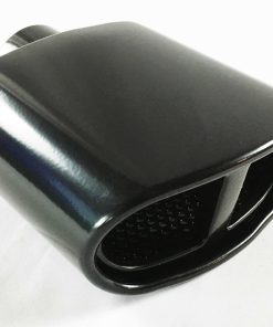 Punta de Escape 2.25" Entrada 5.50 X 3.00" Alto -Negro