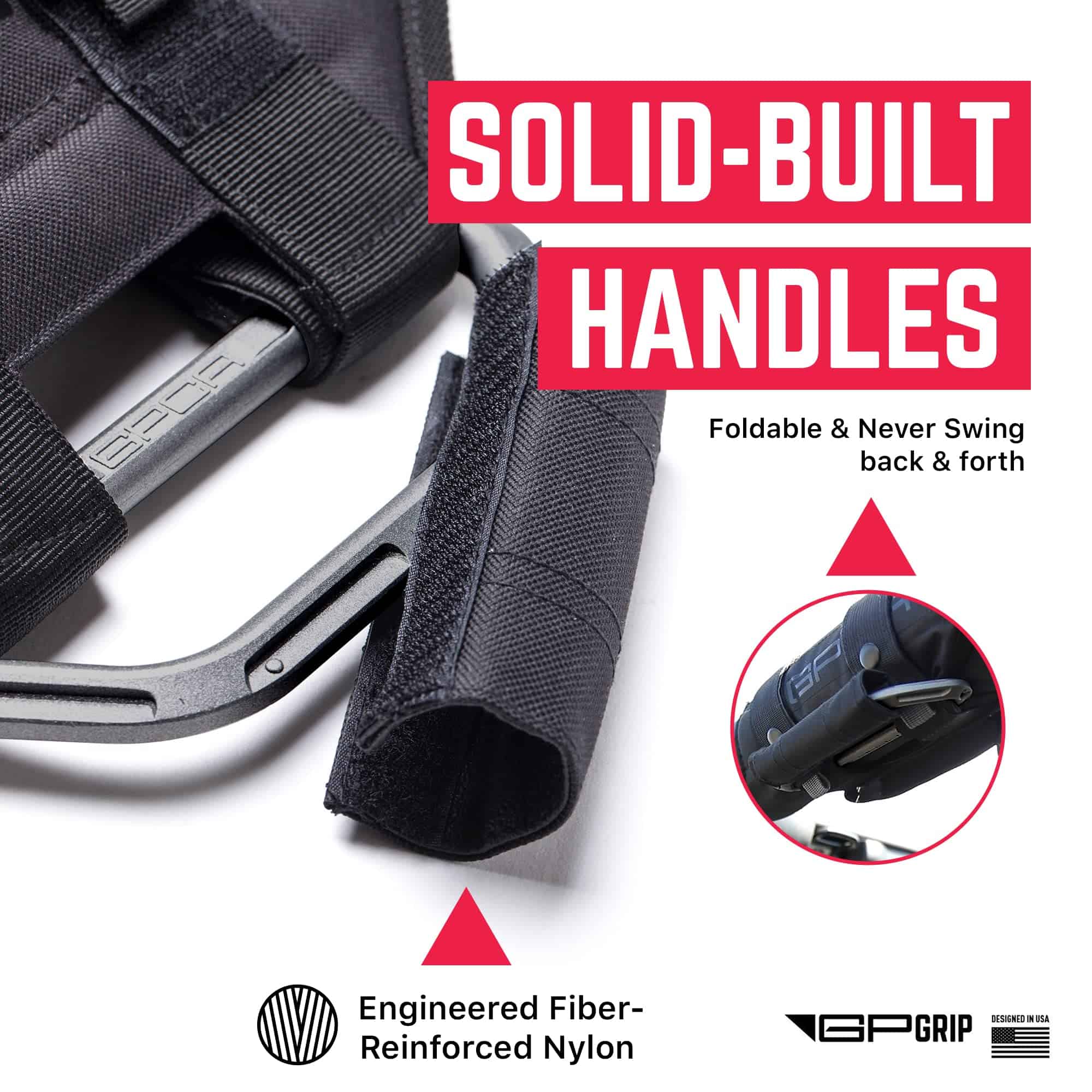 GPCA - GP Grip PRO Handle, Agarradera Plegable de Aluminio - Imagen 6