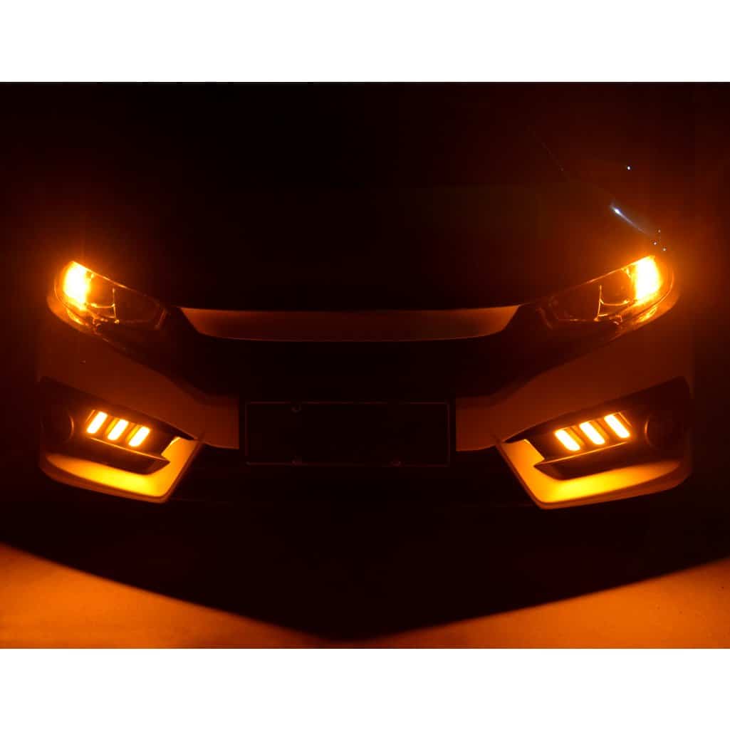Faros Diurnos de LED para Honda Civic 10th Gen Sedan - Imagen 10