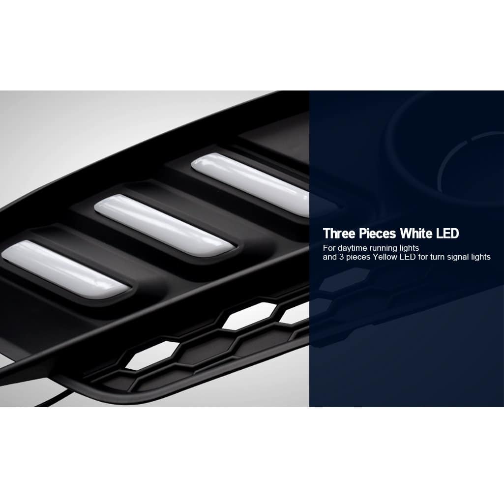 Faros Diurnos de LED para Honda Civic 10th Gen Sedan - Imagen 4