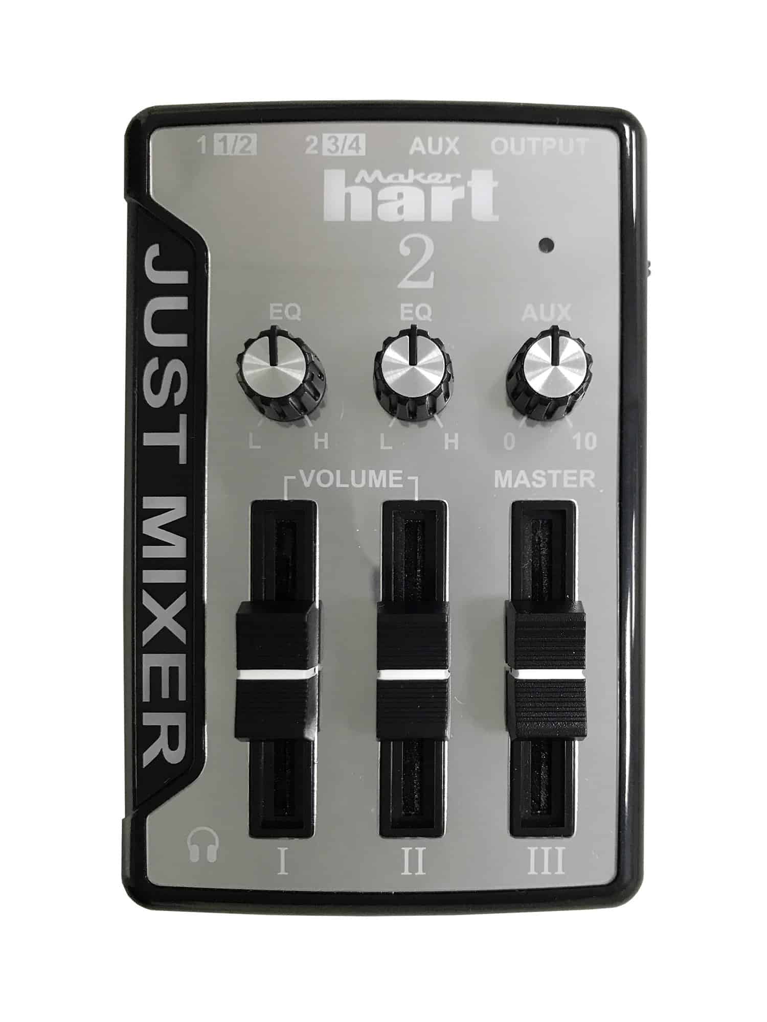 JUST MIXER 2 : Mezclador de Audio USB - Compacto Mezclador