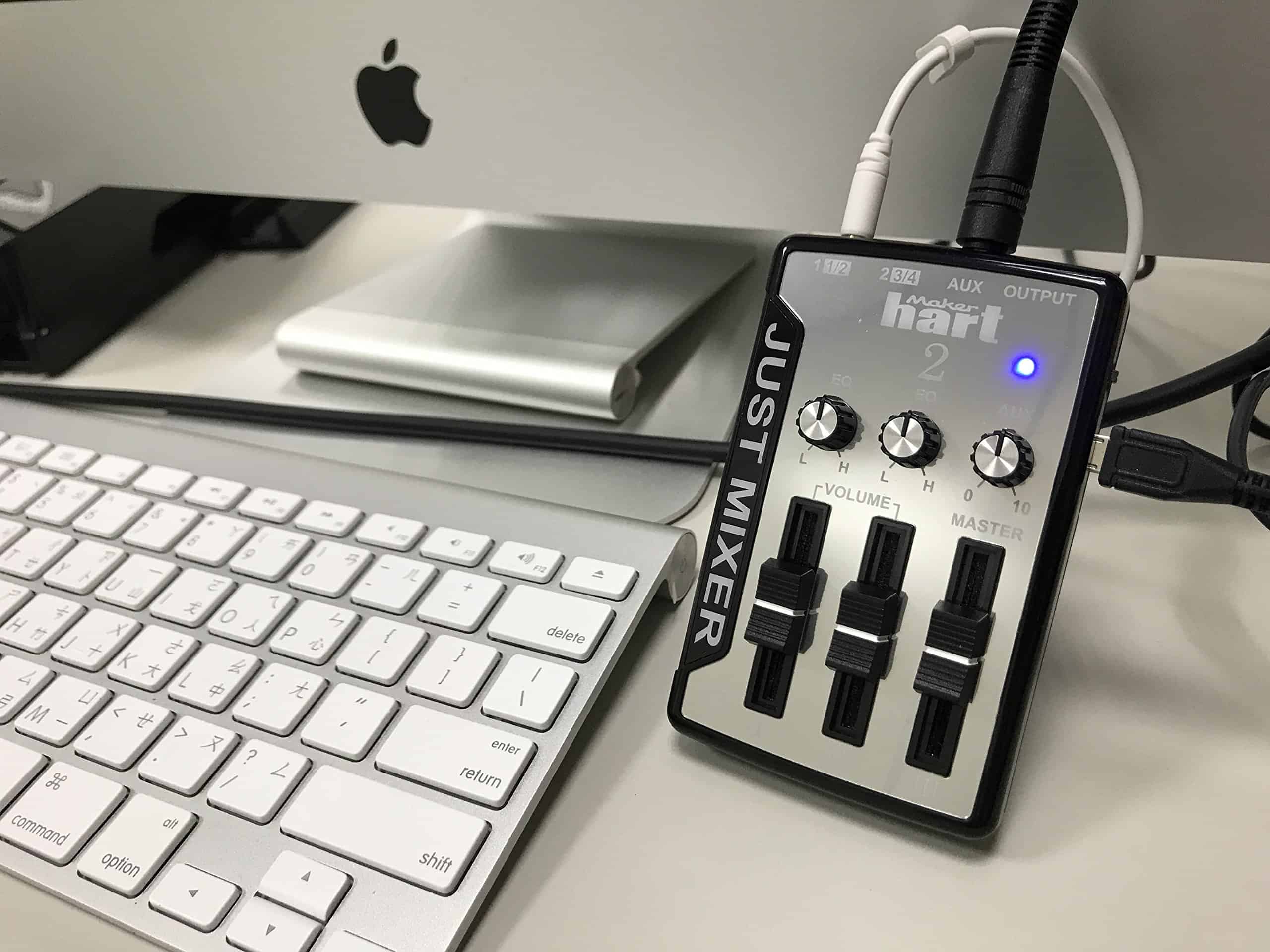 JUST MIXER 2 : Mezclador de Audio USB - Compacto Mezclador - Imagen 8