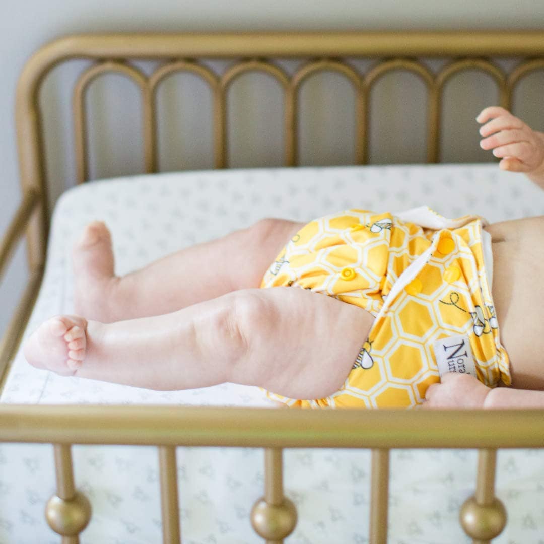 Paquete de 4 pañales de tela con bolsillo The Bee's Knees - Imagen 8